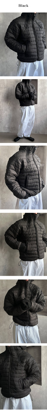 [UNISEX] ソフトジッパーライトパッディング(3color)