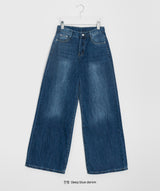 Tabby Summer Wide Denim Pants