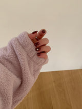 [MADE] メンバーフリースハーフジップアップ