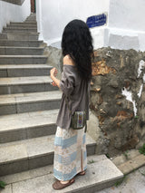 Patch Flower Skirt