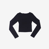 リリアストリングクロップTシャツ