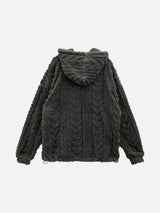 Coco Fleece Twist Hoodie (3c)