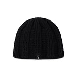 VA Label Crochet Wave Bucket Hat / Black