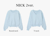 Round Or V-neck Daily Basic Knit (10color / 2type)