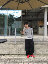 Looker Shirring Cargo Cotton Pants 3C