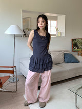 DOT CANCAN LAYERED DRESS (3C)