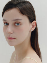 26SS★ H Edition Silver Pillow Earrings