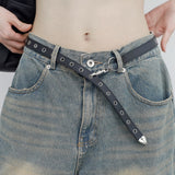 Trea eyelet keyring belt