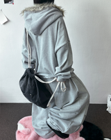 バルーンメイセットアップアベイラブルフリースプリンティドタトゥーエンブロイダリーバルーンロングパンツ 🩶✨ 2 COLOR