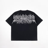 HIERARCHY STUDIOS Chroma - Black Hysteria Wide Oversized T-Shirt