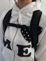 Love me!♥ フードジップアップ (2color)