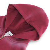 Vintage Spray Plast Hood Zip-up (Burgundy)
