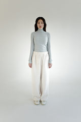 Dumble fleece pants, Cream