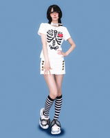 napoleon button skirt-shorts (치마바지)
