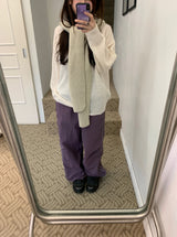 ラトナイロンワイドトラックパンツ (3c)