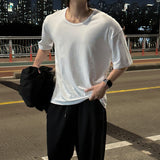 LMN マッシュクールクールオーバーフィット半袖Tシャツ (4 colors)