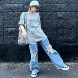 KIRSH X TOKYO シティアートワークTシャツ【グレー】