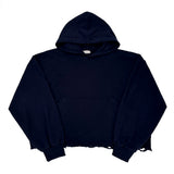 Sike Damage Crop Hoodie