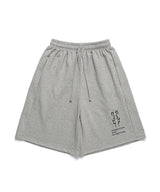サンダーラベルプリンティングハーフパンツ