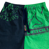 SEMI WIDE HALF PANTS (UNISEX)_SYS3PT04GN