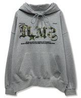 Camo Gothic Logo Hoodie_Gray