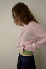 Spring soft cardigan set_baby pink
