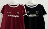 リッパートラックラインカラー半袖Tシャツ