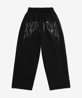 DAECHEONG LOGO BIG WIDE PANTS