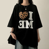 Love Hoppy Heart Boxy Fit Short Sleeve
