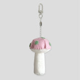 [soft keyring] シャイニングマッシュルーム (ピンク)