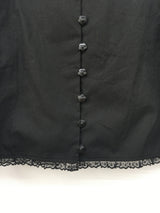 Plum lace blouse (2color)