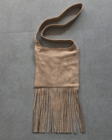 Suede Fringe Shoulder Bag (5color)