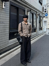 Add suede tracker jacket
