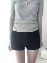 mild knit shorts (4c)