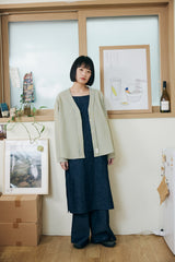 Stripe blouse / Blue