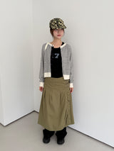 ファンシーバックルラップスカート
