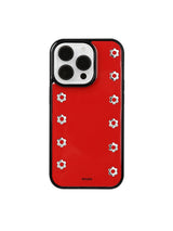 daisy line stud case (red)