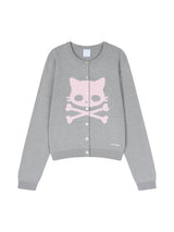 キリスカルニットカーディガン (GREY)