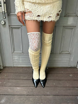 From knit skirt (Ivory)