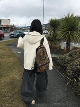 Essential Two-Way Overfit Hood Zip-Up (12c)