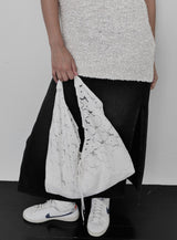 Jeanne Suede Shoulder Bag_Ivory