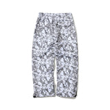 WIDE CARPENTER TRACK PANTS MONO FLOWER