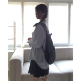 ブリーズコットンオーバーサイズシャツ