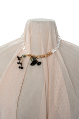 Gold Bouquet Necklace