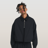 RELABEL 23AW パッチワーク素材のダブルラペルジャケット