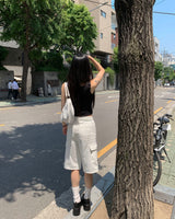 ポケットバミューダパンツ