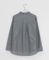 Hiche Stripe Basic Pocket Shirt