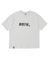 ピクセルピン二ット1/2ボックスtシャツ