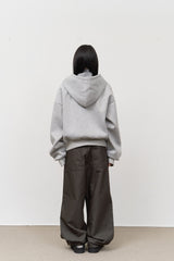 Neo Cropped Zip Hoodie