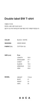 Double label BW Tshirt_2Color